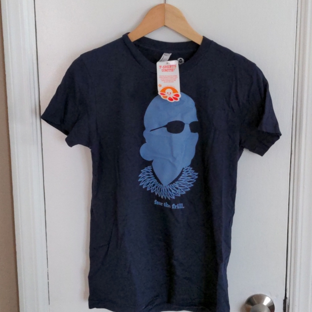 Ruth Bader Ginsburg (RBG) Fear the Frill t-shirt